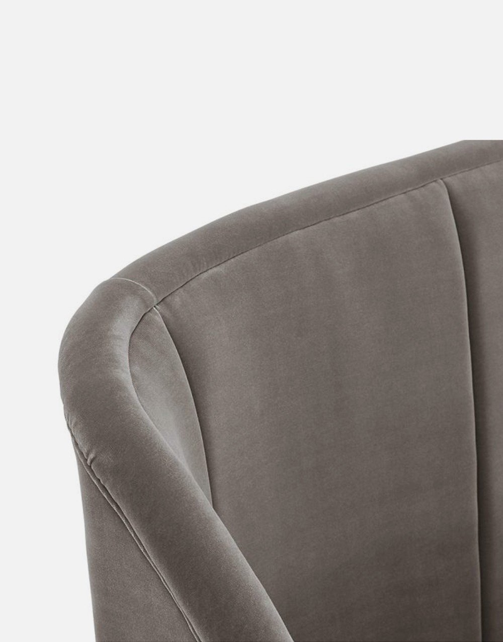 Solid Wood Bed With Fabric Headboard - Image 3